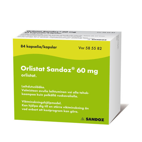 ORLISTAT SANDOZ 60 mg kapseli