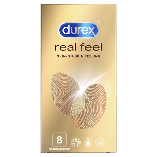 * * DUREX REAL FEEL kondomi 8 kpl