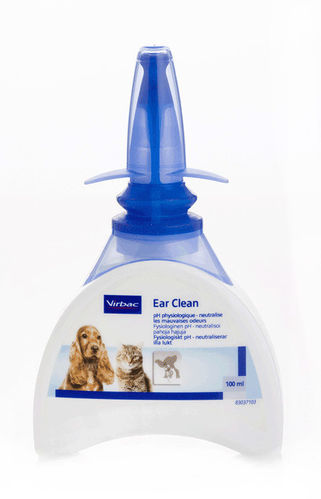 VIRBAC EAR CLEAN korvanpuhdistaja koirille ja kissoille 100 ml *