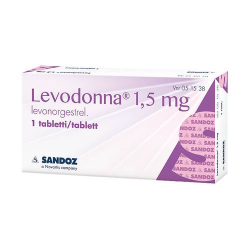 LEVODONNA 1,5 mg 1 jälkiehkäisytabletti