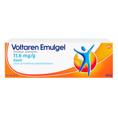 VOLTAREN EMULGEL 11,6 mg/g kipulääkegeeli 100 g
