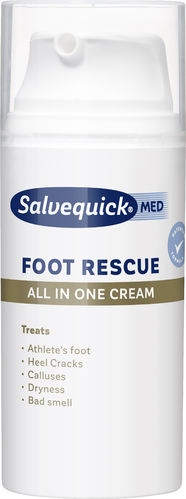 SALVEQUICK FOOT RESCUE ALL IN ONE CREAM jalkavoide 100 ml