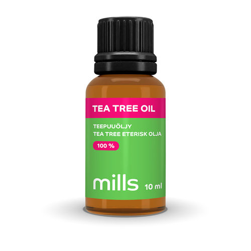 * * MILLS TEA TREE OIL teepuuöljy 10 ml **