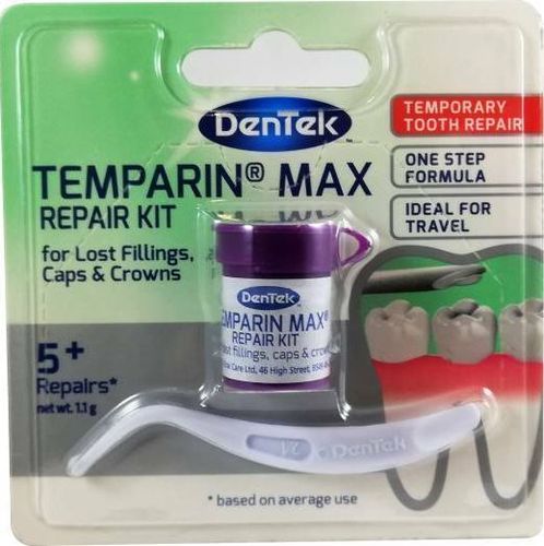 DENTEK Temparin Max Repair Kit väliaikainen paikka 1,1 g