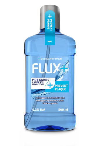 FLUX+ PREVENT PLAQUE suuvesi 500 ml *