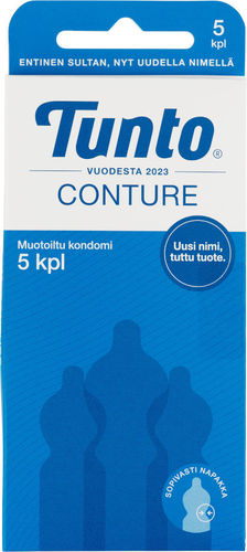 TUNTO CONTURE kondomi 5 kpl *