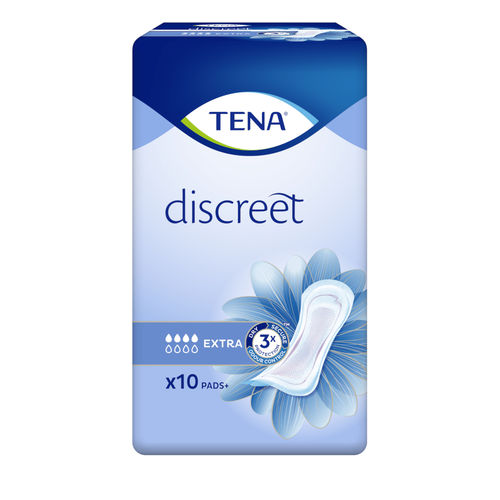 TENA DISCREET EXTRA inkontinenssisuoja 10 kpl