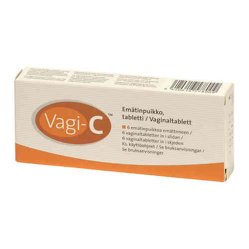VAGI-C 250 mg 6 emätinpuikkoa