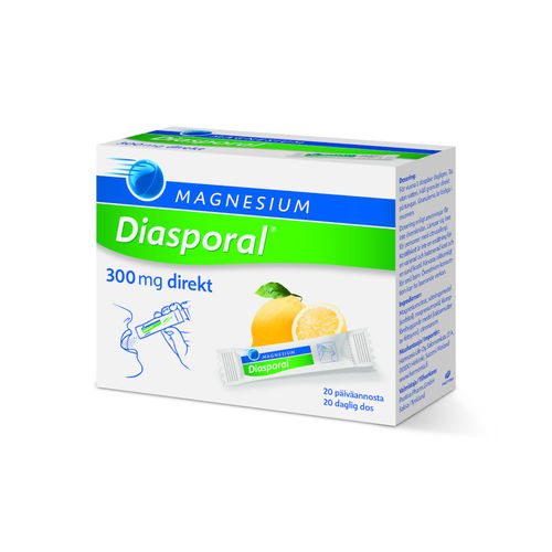 DIASPORAL MAGNESIUM 300 DIREKT 300 mg 20 annosraepussia *