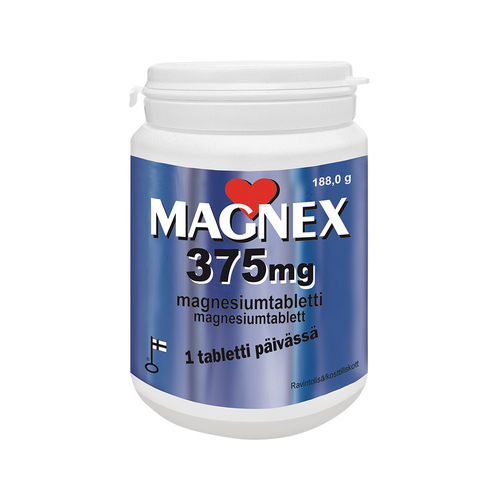 MAGNEX 375 mg 180 tablettia