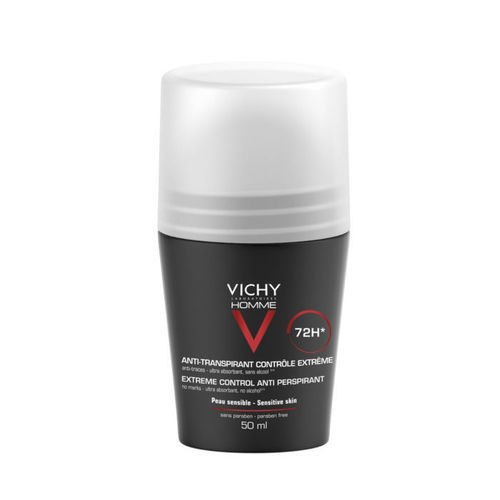 VICHY DEO HOMME ANTIPERSPIRANT 72h roll-on 50 ml