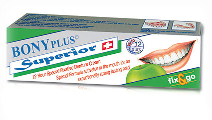 BONYPLUS kiinnitystahna hammasproteesille 40 g *