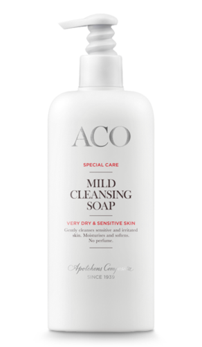 ACO SPECIAL CARE MILD CLEANSING SOAP mieto pesuneste 300 ml pumppupullo