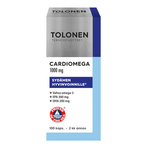 TOLONEN CARDIOMEGA 1000 mg 100 kaps *