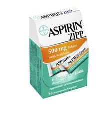 ASPIRIN ZIPP 500 mg rakeet