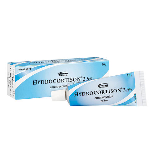 HYDROCORTISON ORION 2,5 % emulsiovoide
