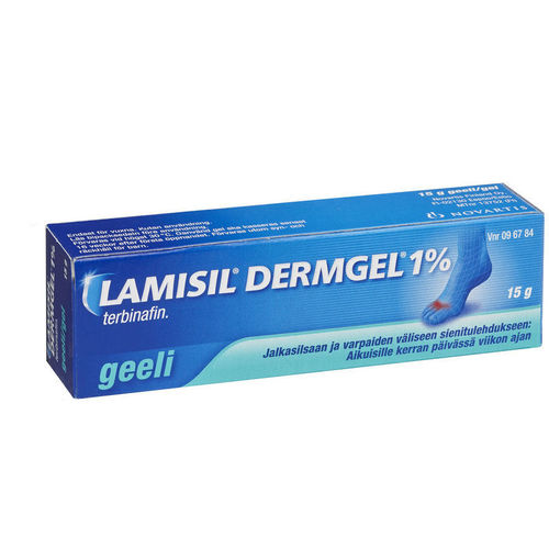 LAMISIL DERMGEL geeli jalkasienen hoitoon 15 g