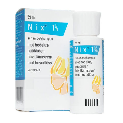 NIX 1 % shampoo täiden häätöön 59 ml