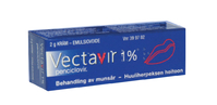 VECTAVIR 1% huuliherpeslääke emulsiovoide 2 g