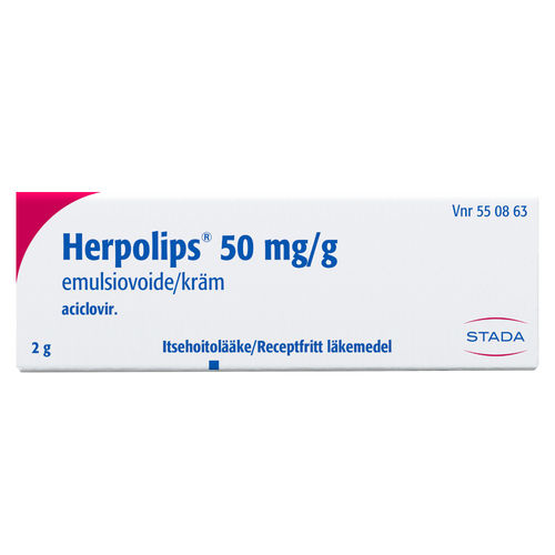HERPOLIPS huuliherpeslääke emulsiovoide 2 g