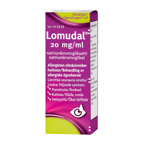 LOMUDAL 20 mg/ml silmätipat
