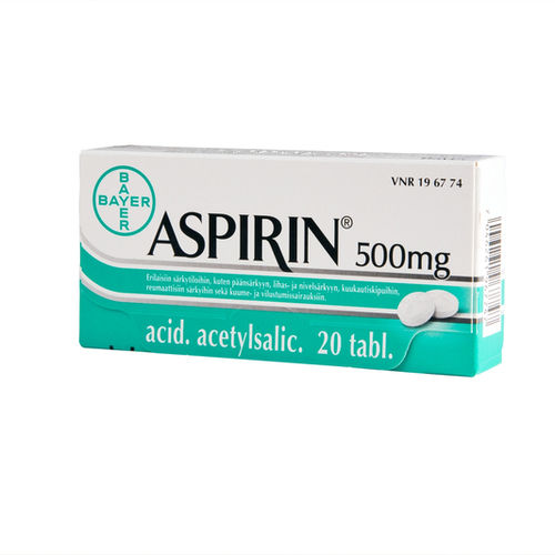 ASPIRIN 500 mg tabletti