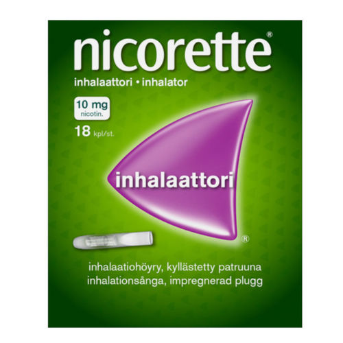 NICORETTE INHALAATTORI 10 mg inhalaatiokapseli