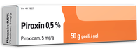 PIROXIN ratiopharm 0,5% kipulääkegeeli 50 g