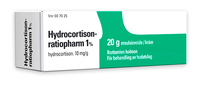 HYDROCORTISON-ratiopharm 1% useita pakkauskokoja