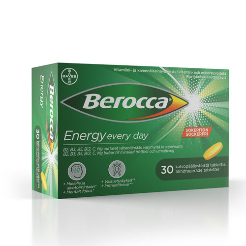 BEROCCA Energy 30 tablettia