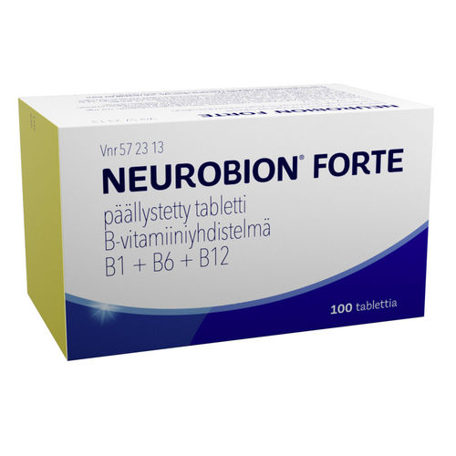 NEUROBION FORTE B-vitamiini 100 tablettia