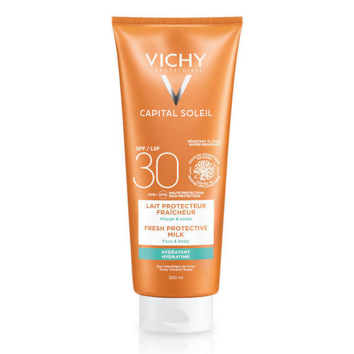 VICHY CAPITAL SOLEIL INVISIBLE HYDRATING PROTECTIVE MILK SPF 30 300 ml