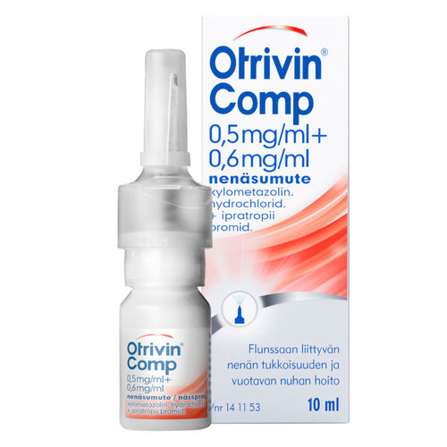 OTRIVIN COMP nenäsumute 0,5/0,6 mg/ml 10 ml