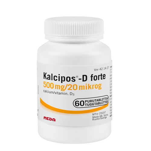 KALCIPOS-D FORTE 60 purutablettia
