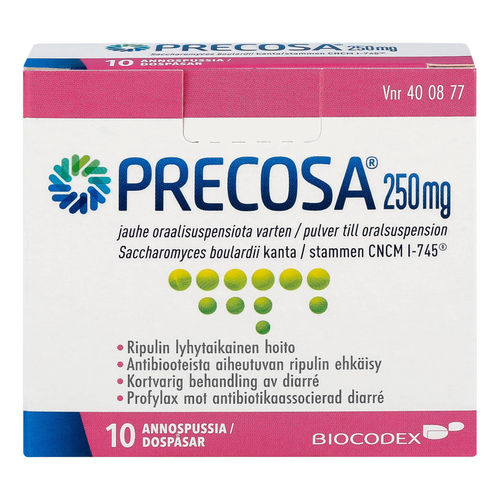 PRECOSA 250 mg jauhe liuosta varten