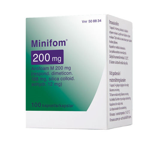 MINIFOM 200 mg 100 kapselia