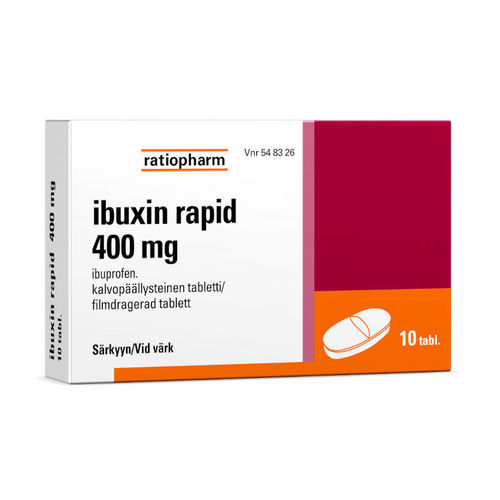 IBUXIN RAPID 400 mg kipulääke tabletti