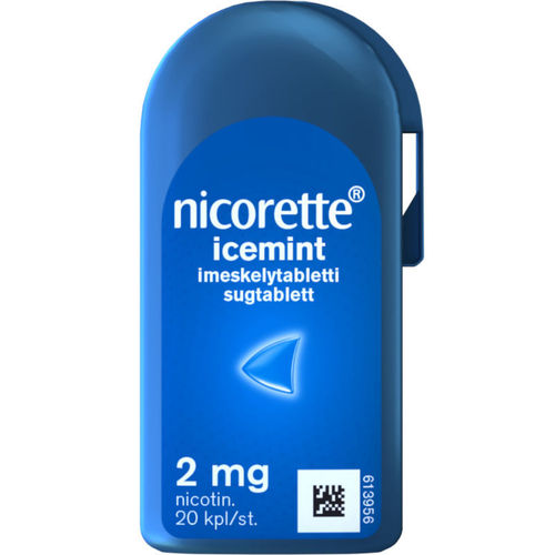 NICORETTE ICEMINT imeskelytabletti 2 mg