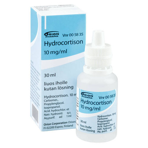 HYDROCORTISON liuos iholle 10 mg/ml