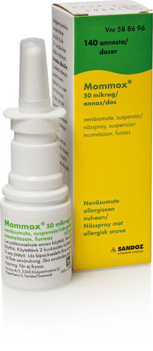 MOMMOX 50 mg/ml allergianenäsumute140 annosta *