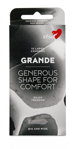 RFSU GRANDE kondomi 10 kpl