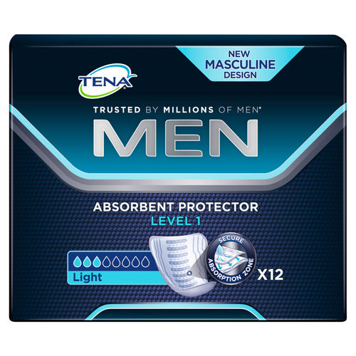 * * TENA MEN Level 1 miesten inkontinenssisuoja 12 kpl