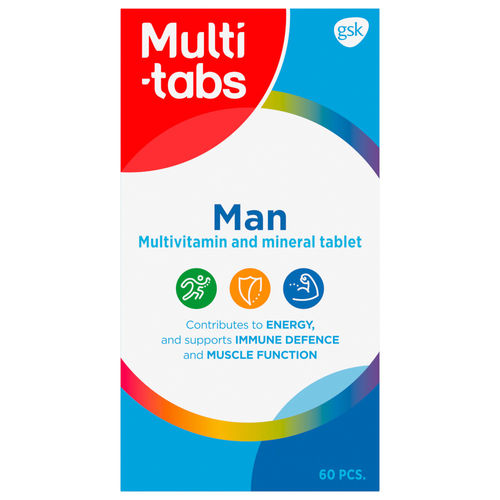 MULTI-TABS MAN monivitamiini 60 tablettia