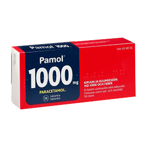 PAMOL 1000 mg kipulääke 15 tablettia *