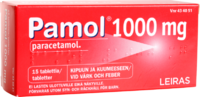 PAMOL 1000 mg kipulääke 15 tablettia *