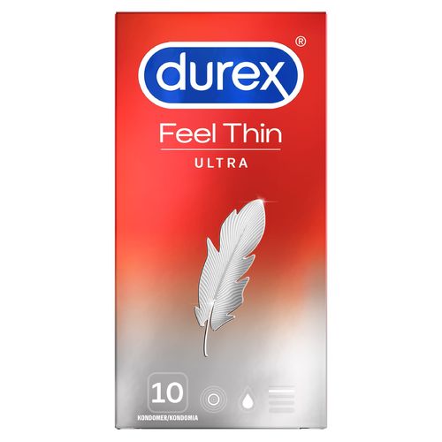 * * DUREX FEEL ULTRA THIN kondomi 10 kpl