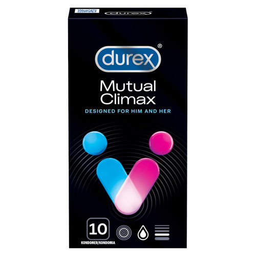 * * DUREX MUTUAL CLIMAX kondomi 10 kpl