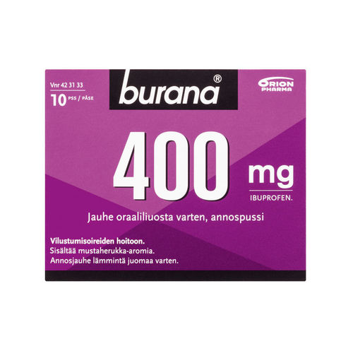 BURANA 400 mg annosjauhe oraaliliuosta varten