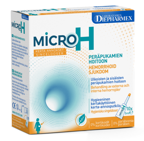 MICRO H peräpukamien hoitoon 10 x 5 ml
