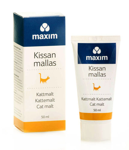 * * MAXIM KISSANMALLAS täydennysrehu kissoille 50 ml